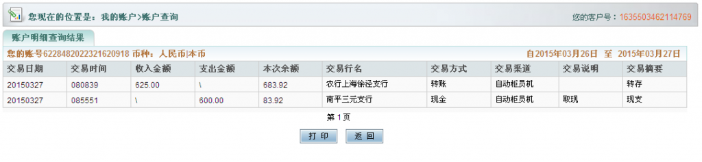 3月27日上?？蛻魠R款625元購15把剪刀